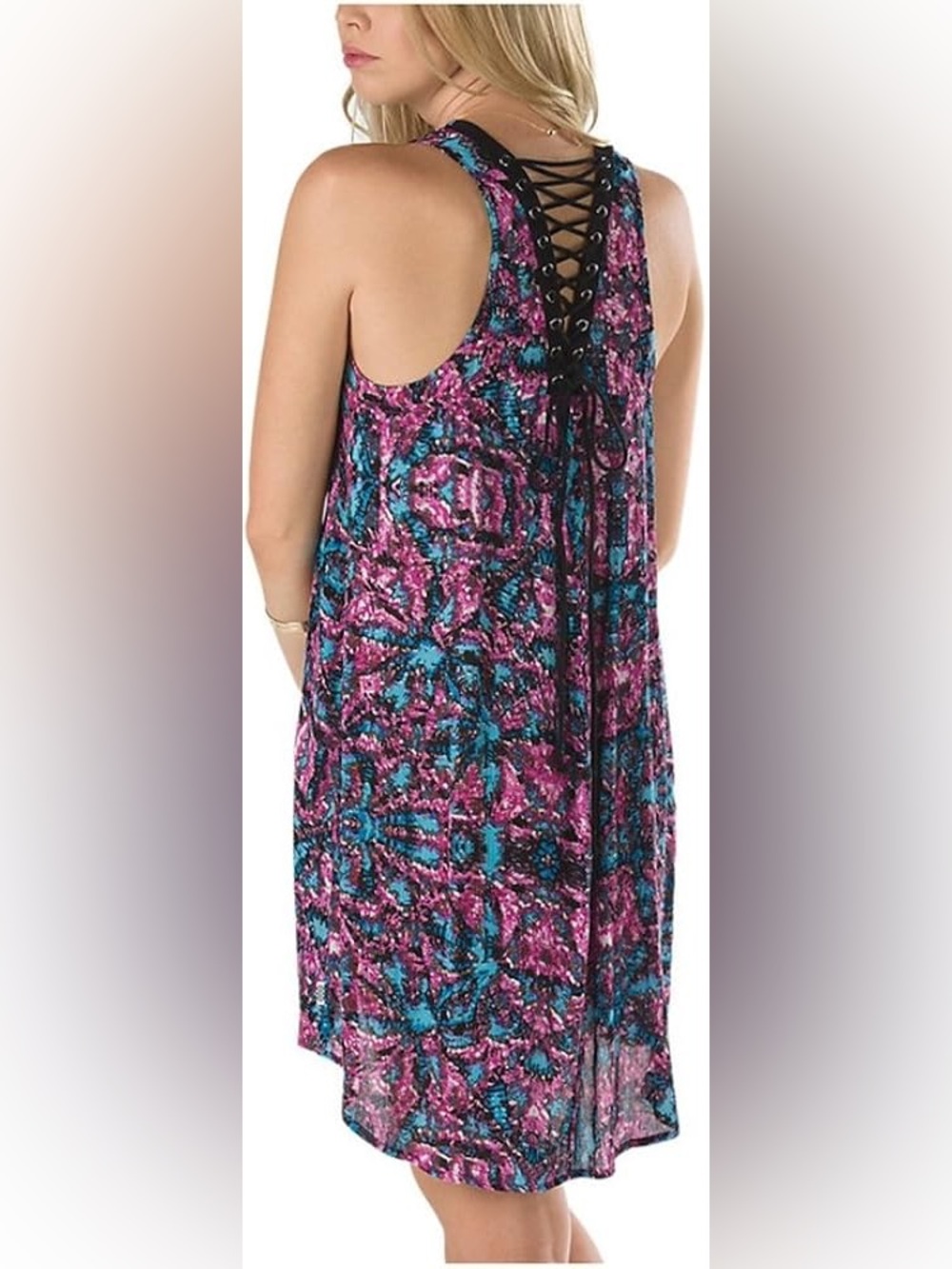 Vans Pushback asymmetrical Tank Dress L